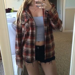 Multi colored flannel