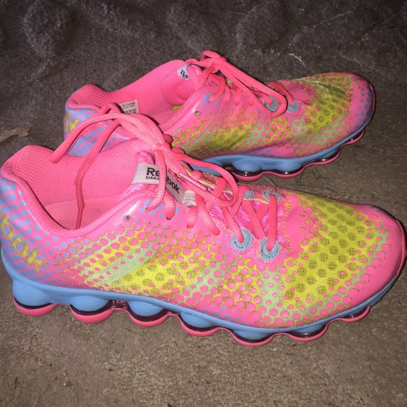Hot Pink Reebok Tennis Shoes