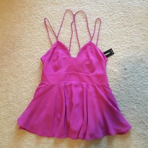 Purple Pink Express Top-New with Tag!