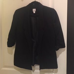 3/4 sleeve blazer