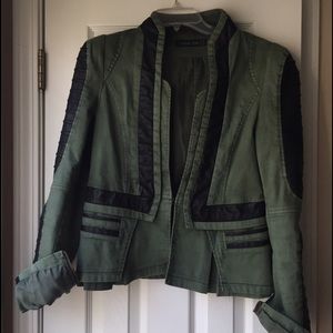 Green & Black jacket!