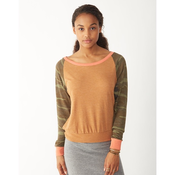 Alternative Apparel Tops - Alternative Apparel Slouchy Eco-Jersey Pullover S Alternative Apparel Tops - Alternative Apparel Slouchy Eco-Jersey Pullover S