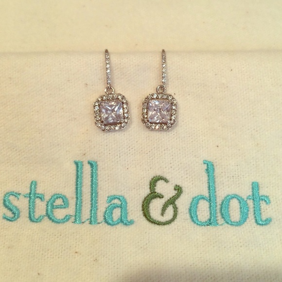 Deco drop earrings