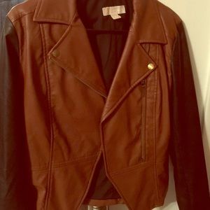 MK moto Jacket size 6 women's