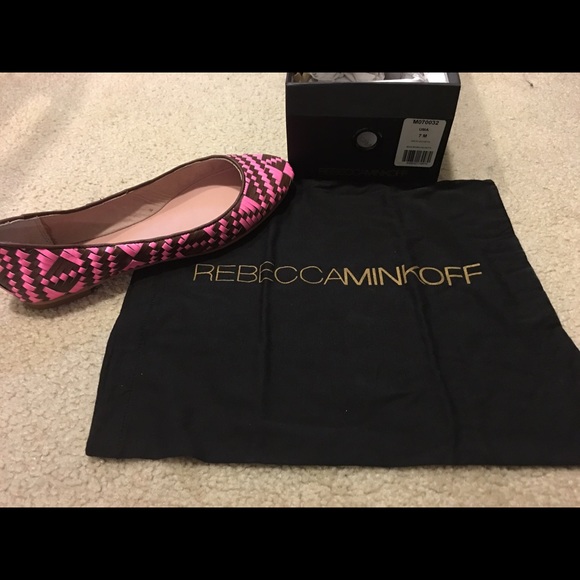 Rebecca Minkoff Vacchetta Flat - Picture 1 of 1