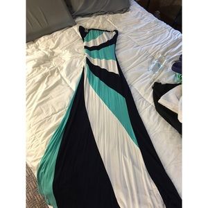 Strapless flowy summer dress size Large