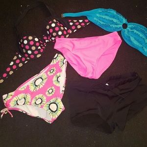 Mix and match swim suits
