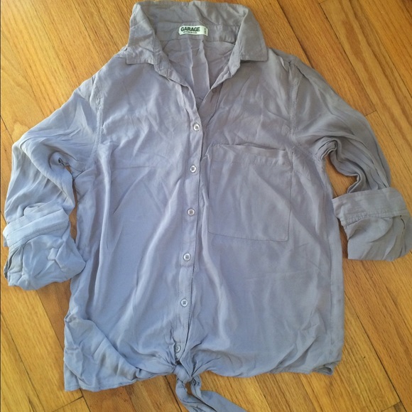 Garage button down blouse