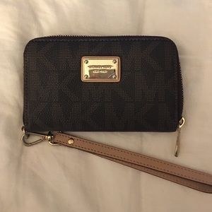 authentic Michael Kors phone wallet