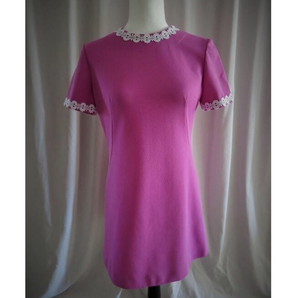 💖 Vintage 1960's Mod Mini Dress 💖