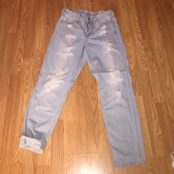 *SOLD* High rise boyfriend jeans - Picture 1 of 4