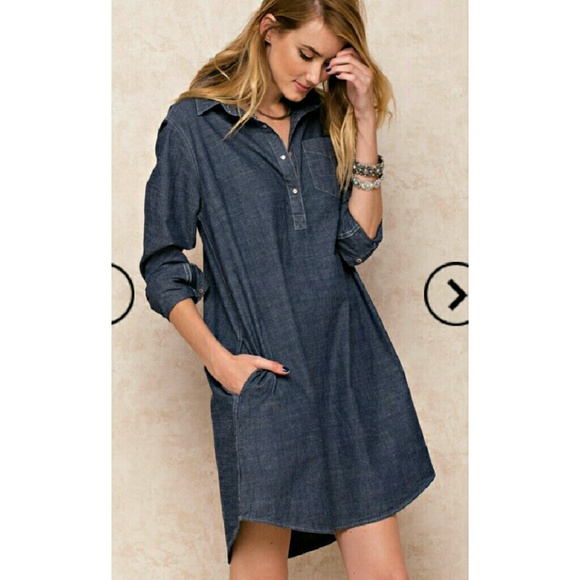Denim Dress - Picture 3 of 3