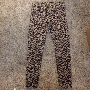 PINK cheetah print leggings