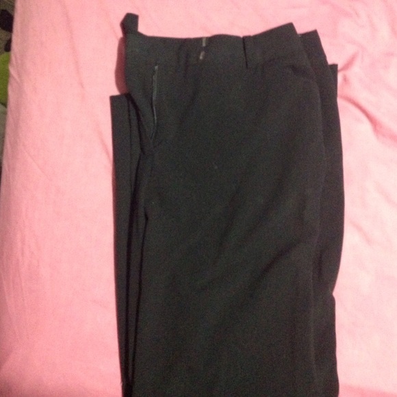 Black slacks