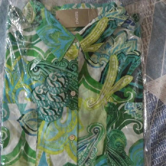 Blissful long sleeve button up