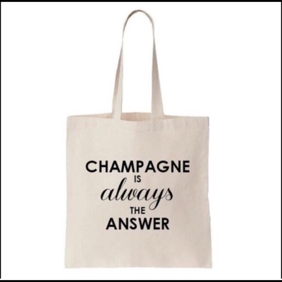 Champagne Tote