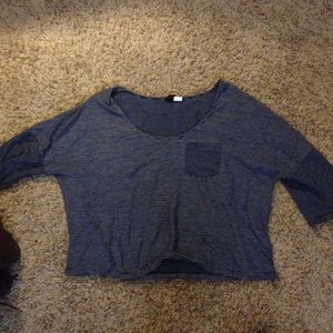 Urban Outfitters slightly crop striped top