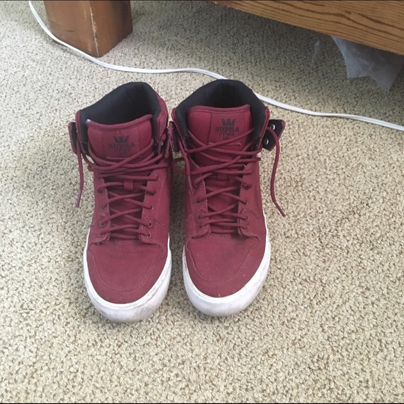 Burgundy Supras