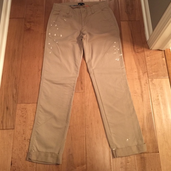 GAP Paint Splatter Khakis - Picture 1 of 4