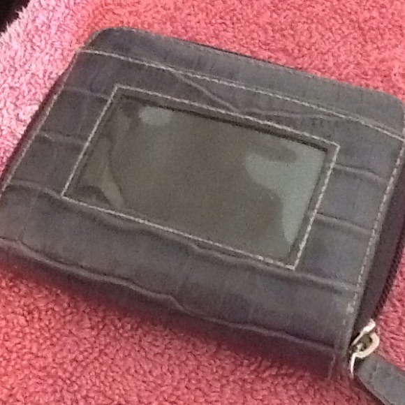 Purple small zip wallet - Picture 2 of 4