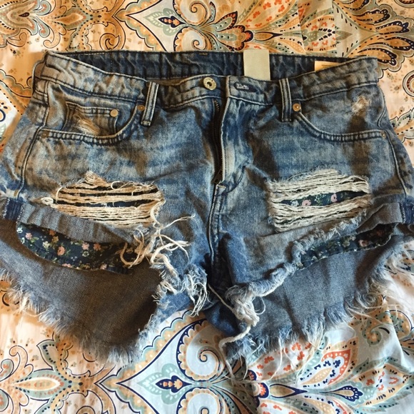Jean shorts