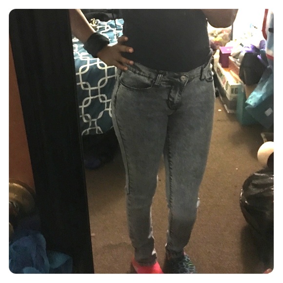Acid wash Jeans