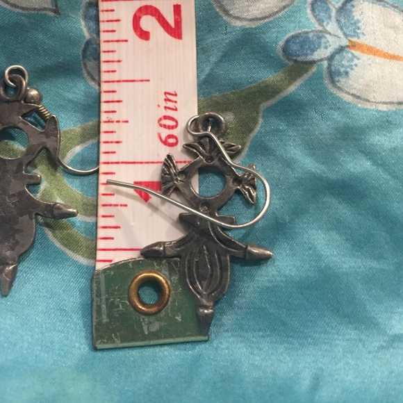 Unique silver earrings - Picture 3 of 3