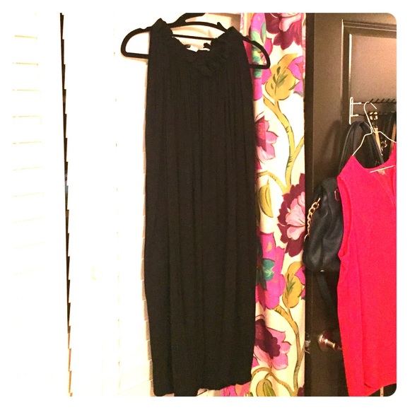 Black cocktail dress