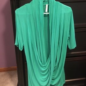 Turquoise shirt