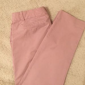 Light pink J Crew Capris