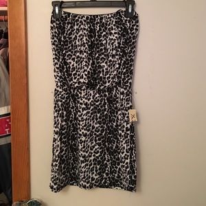 Cheetah print dress