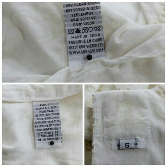 Anthropologie AnnaSui halter open back dress Sz 6 - Picture 3 of 3