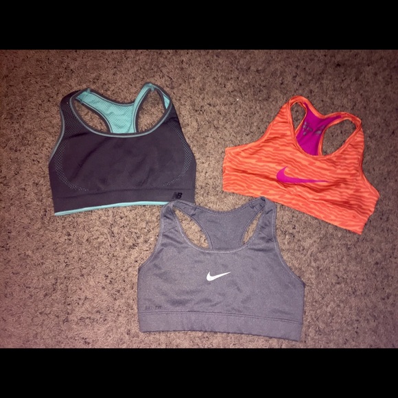 Nike and New Balance Sports Bras