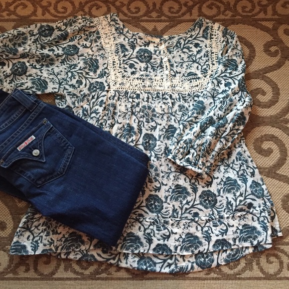 Ralph Lauren Denim & Supply peasant top