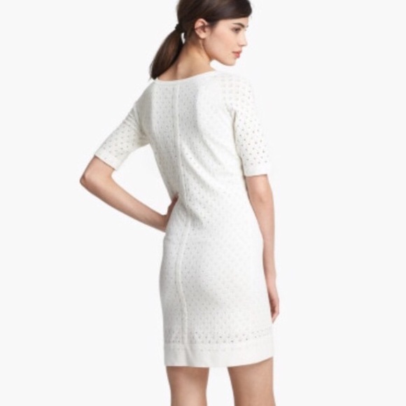 Rag & Bone Gianna Eyelet Knit Half-Sleeve Dress
