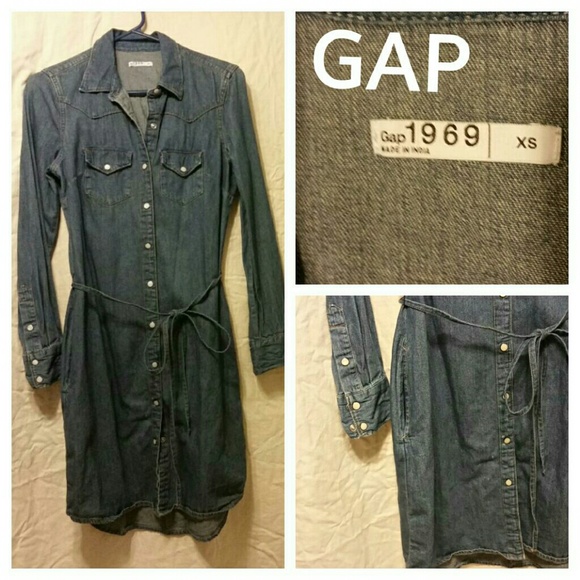 GAP Dresses & Skirts - GAP Western Denim Dress