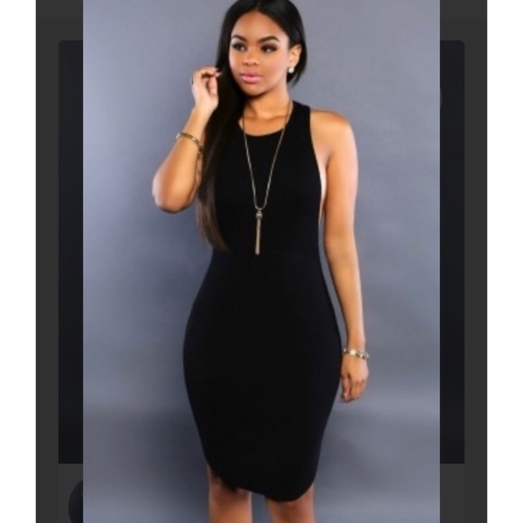 I Dare You Sleeveless Knit Dress - Picture 1 of 3