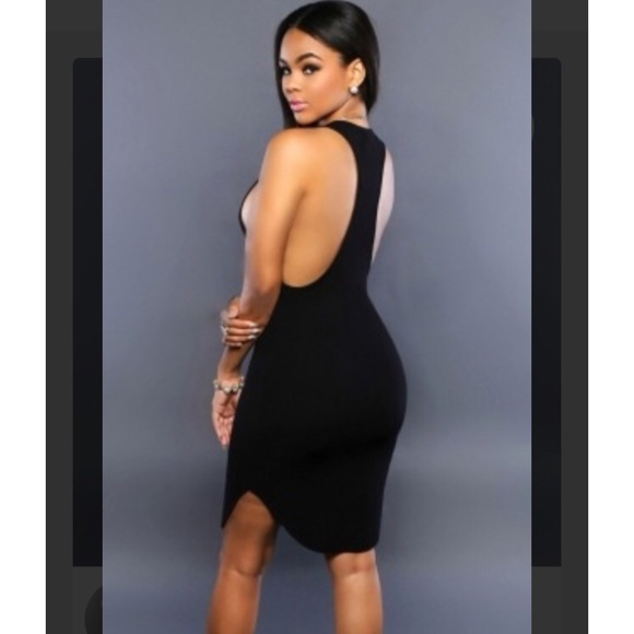 I Dare You Sleeveless Knit Dress - Picture 2 of 3