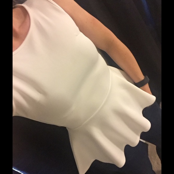 Missguided peplum tank