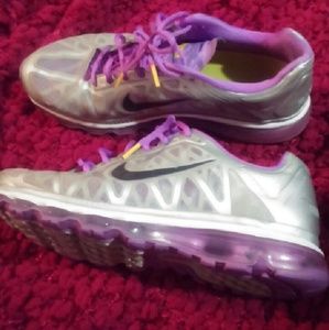 Purple & Grey Nike airmax
