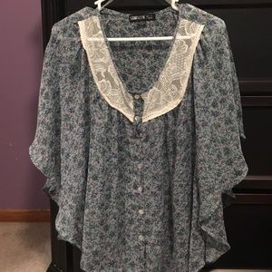 Floral blouse