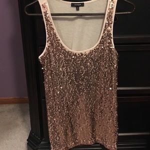 Sequin tank