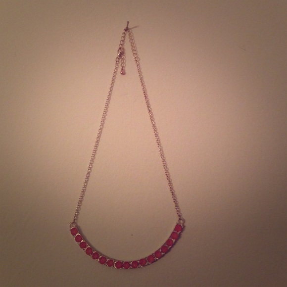 Silver Necklace By Designer Candy