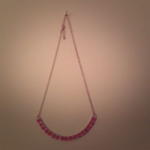 Silver Necklace By Designer Candy