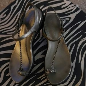 Silver Boho sandals