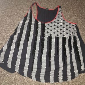 American flag tank rue 21 plus