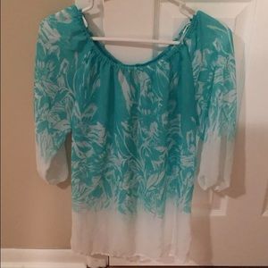 Jennifer Lopez sheer blouse