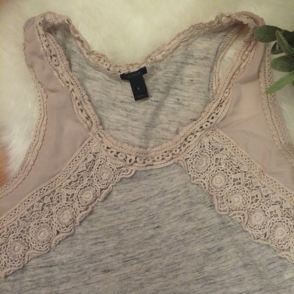 J crew Crochet  top - Picture 2 of 4