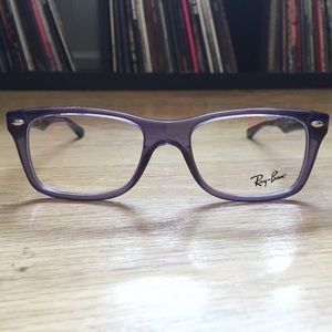 Ray-Ban Violet Eyeglass Frames