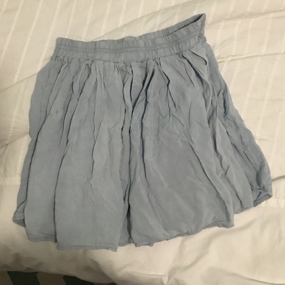 Brandy Melville baby blue skirt
